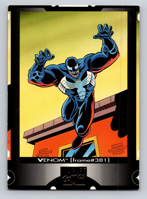 1994 Marvel Cookie Crisp VenomFrame # 381 Promo Trading Card MCU Symbiot