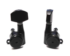 Hipshot Vintage Grip-Lock Closed Guitar Tuner (3+3) Upgrade Kit (8.5mm Post)-NOS