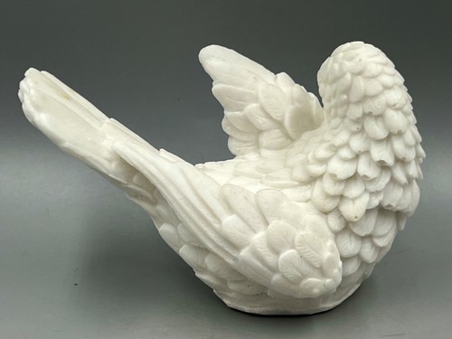 Vintage 1960's A. Santini Alabaster Love Birds - 3.5" x 5" - Made in Italy - NEW - Picture 5 of 10