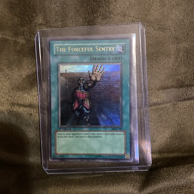 YUGIOH THE FORCEFUL SENTRY MRL-045 1ST ULTRA LIGHT PLAY