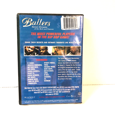 Ballers Street Dreams of the Rich and Famous DVD Sean P Diddy