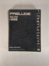 1986 Honda Prelude Service Manual Oem Shop Repair Maintenance