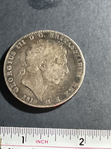 1819 Georg III gefräste Silberkrone - Bild 21 von 22