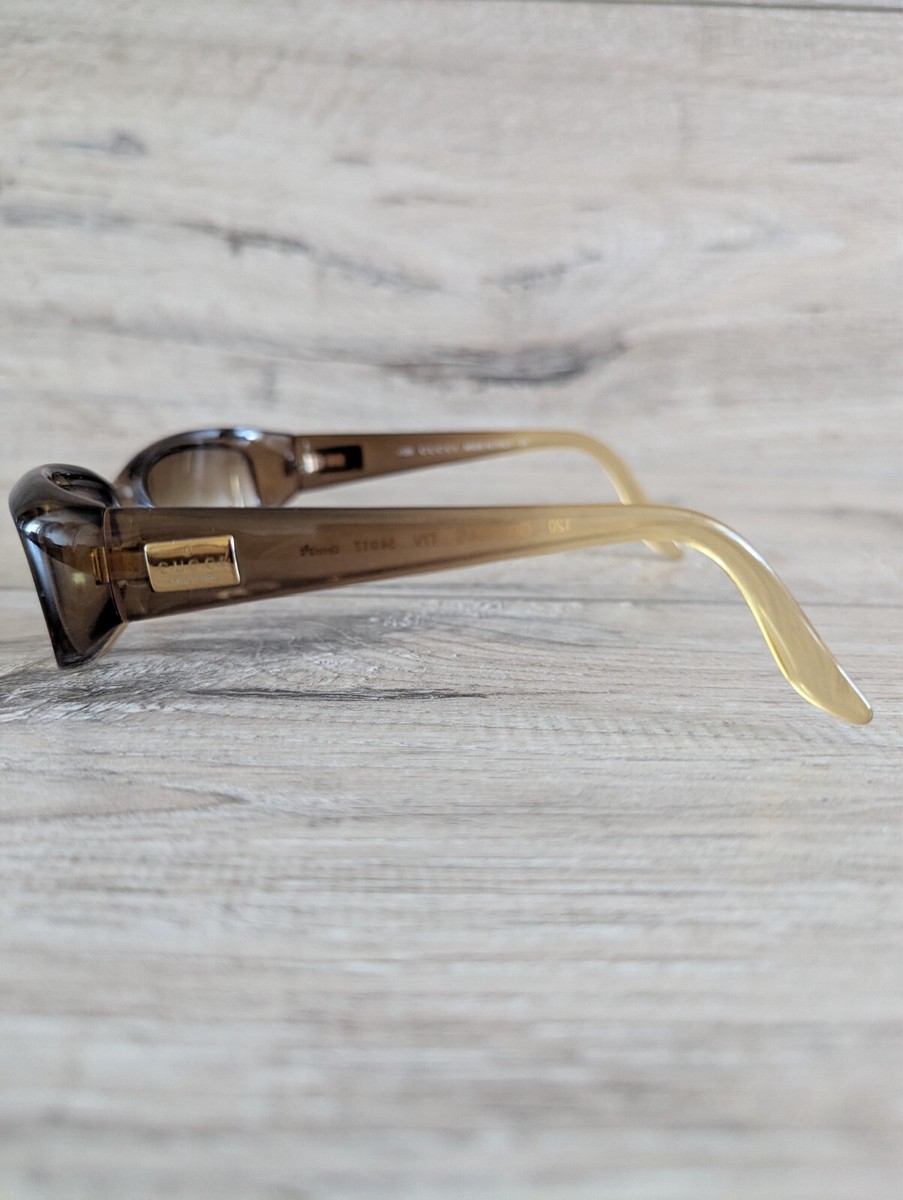 Gucci Sunglasses GG 2454/S Made in Italy Dark Green Frame rare