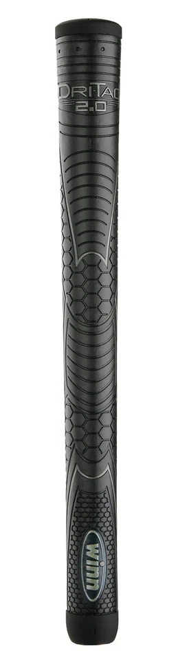 Winn DRI-TAC 2.0 超大号黑色高尔夫握把 - 72DT-JBK - 免费送货 — 第 4/4 张图片