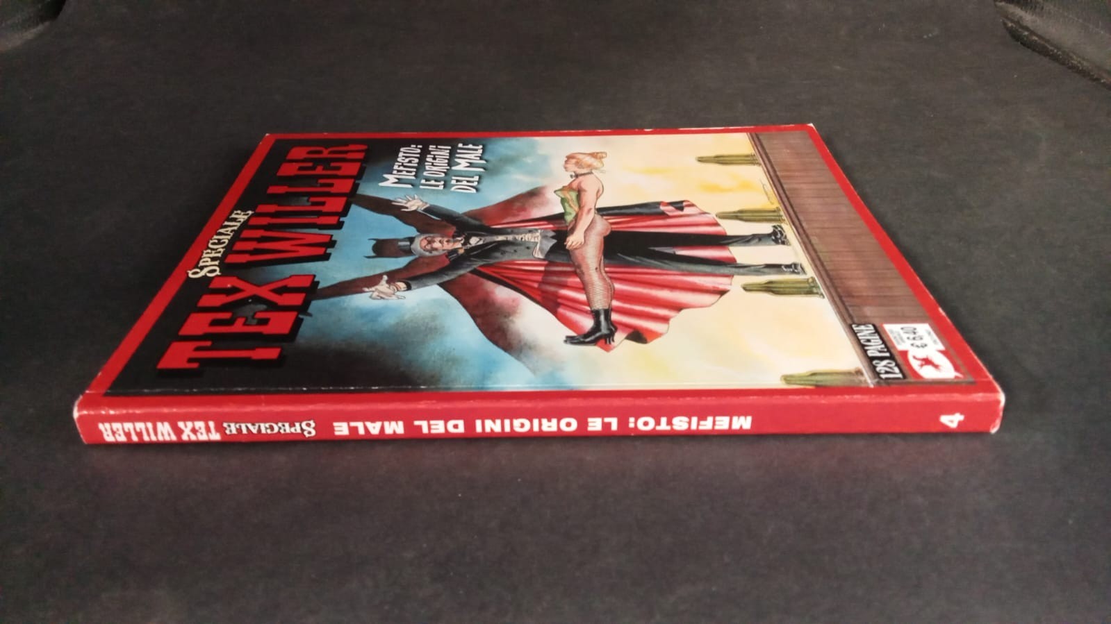 Fumetto SPECIALE TEX WILLER n 4 LE ORIGINI DEL MALE - BONELLI EDITORE