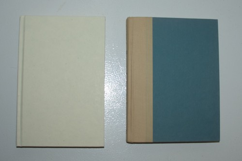 Lot 5 Cream Beige Hardcover Books Bundled Set Shelf Decor Staging Display Prop - Foto 10 di 15