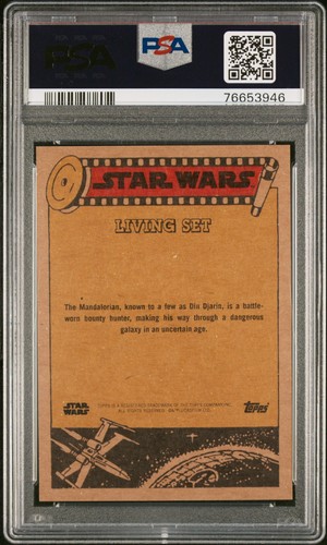 DIN DJARIN (PSA 10) 2023 Topps Star Wars Living Card #400 -946 - Bild 2 von 2