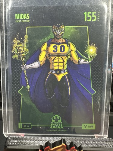 2025 Bo Jackson Battle Arena Update Midas `Stephen Curry` BattleFoil Glow #BF-64