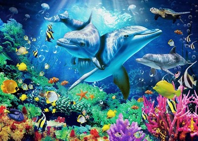 Nattork Jigsaw Puzzles 1000 Pieces for Adults, Families (Sea Sea - 1000pcs