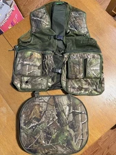 Primos Speak The Language Turkey Vest Realtree APG Camo Seat Pad Game Pouch L/XL