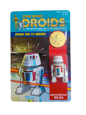 Star Wars Droiden Figur aus TV Serie R5-D4 Stan Solo - NEU