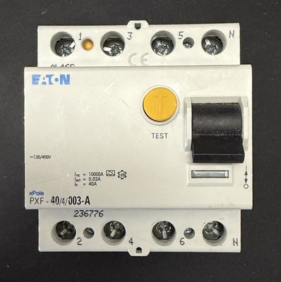 Eaton 236776 Fehlerstromschalter Pxf-40/4/003-A