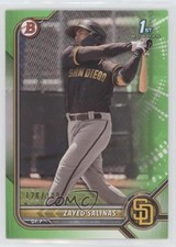 2022 Bowman Prospects Neon Green Border 128/399 Zayed Salinas #BP-122 02qo