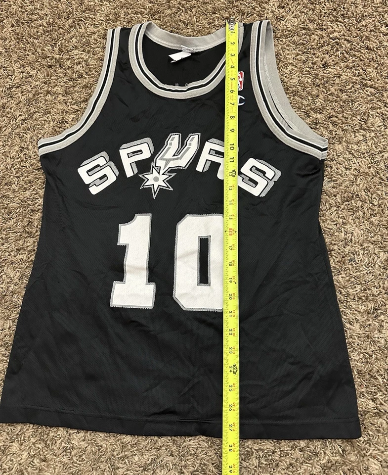 Camiseta deportiva vintage Champion San Antonio Spurs Dennis Rodman talla mediana Foto 3 de 4