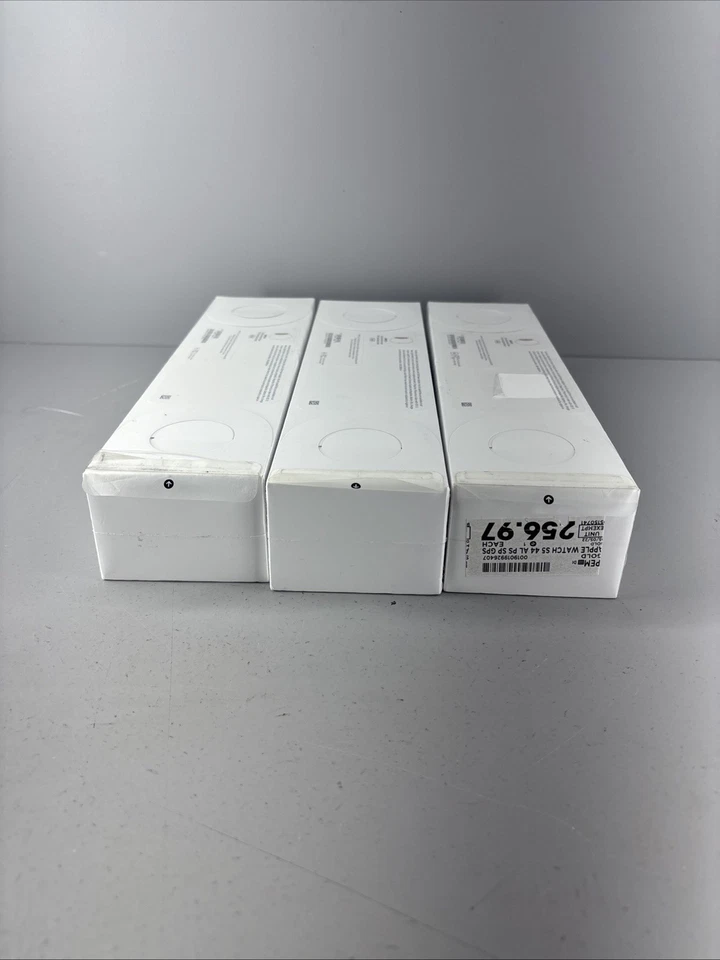 Apple Watch Series 5 40-45 mm Aluminio Oro Rosa Estuche Lote de 3 Nuevo Sellado Sin Probar Foto 3 de 4