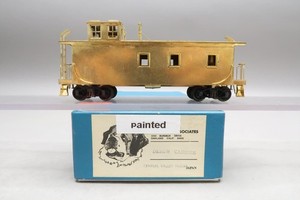 HO Brass Model - Lambert D&RGW Caboose - Unpainted