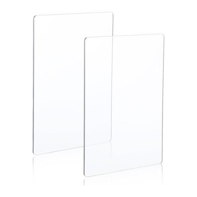 2 Packungen Transparenz Acryl Schneidepads Stanzplatten transparent