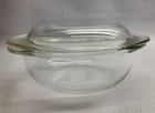 Pyrex Round Glass Dish(022) with Lid (682-0120) vintage