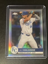 Jac Caglianone Silver Refractor Rookie Card Topps Flagship 2026 KC Royals #80
