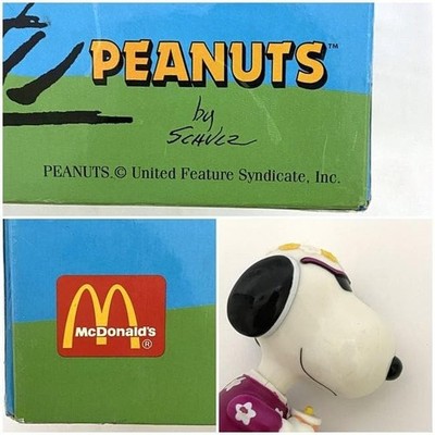 Snoopy World Tour 1998 McDonalds Happy Meal Toy Collection Box 28