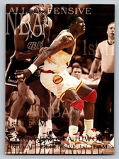 1994-95 Fleer #3 Hakeem Olajuwon All-Defensive Team