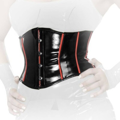 Insistline - Skin Tight Datex Lace Up Bodice / Waist Bodice in Various Colours