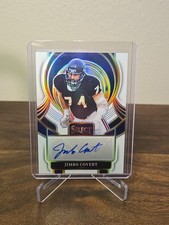 2025 Panini Select - Select Signatures White Prizm Jimbo Covert Auto /50 SIP-JCT