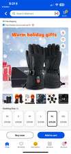 Rechargeable Gloves  Time to keep those hands warm. heated gloves rechargeable