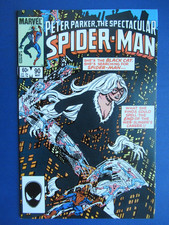 PETER PARKER,THE SPECTACULAR SPIDER-MAN # 90 - (NM+) -1ST BLACK COSTUME-BLACKCAT