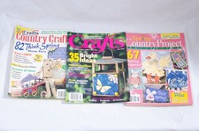 VTG. Lot Of 6 Crafts Magazines Mixed Lot 1990s and 2000