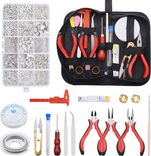 Jewellery Making Kit, Jewelry Making Supplies, Includes 1300 Pcs Jewellery