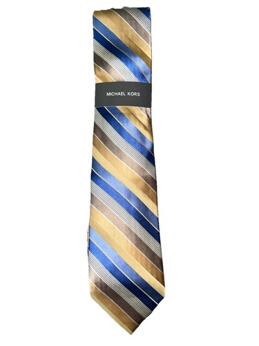 NWT Michael Kors Silk Necktie Great Summer Color Combo