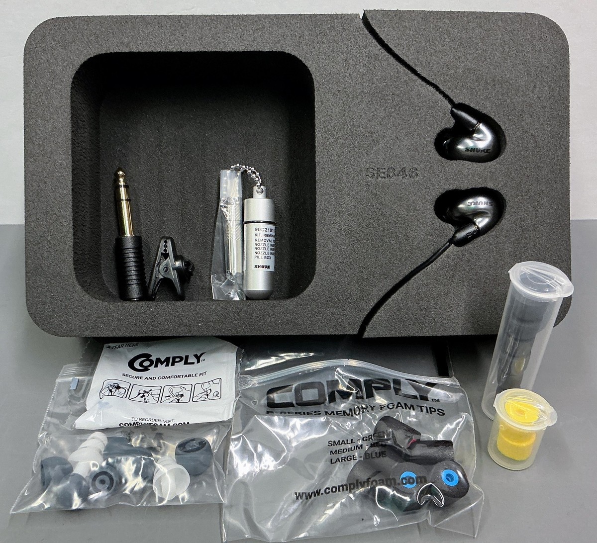 Shure SE846 Gen 2 Sound Isolating Earphones • Graphite | eBay