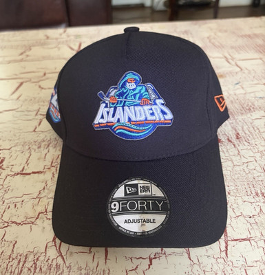 New Era 9FORTY New York Islanders Logo Adjustable Snapback Cap Black