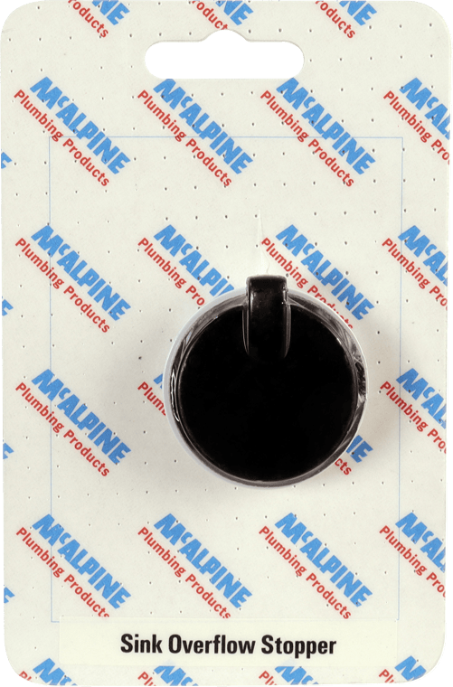 McAlpine CARD-19 Sink Overflow Stopper - O/FSTOP-BL - Image 2