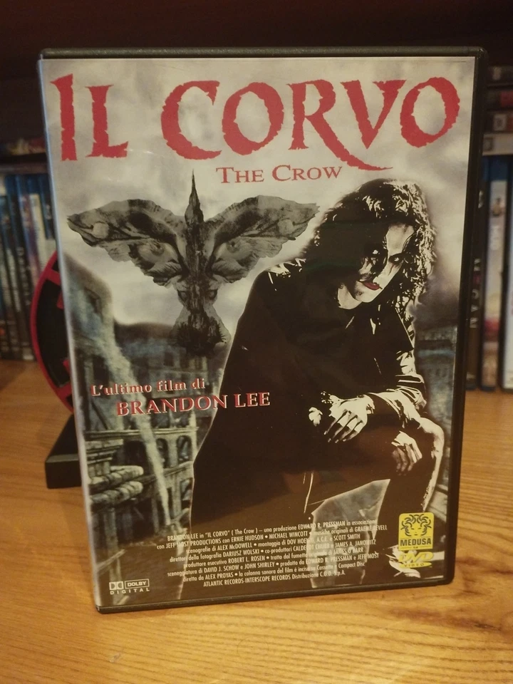 DVD Il Corvo 1994 Ed Medusa Fuori Catalogo- Edizione Film Maledetti Slipcase - Immagine 4 di 4
