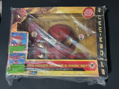 Spider-Man 2 Electronic Web Power Gloves & Mask Set Damaged box