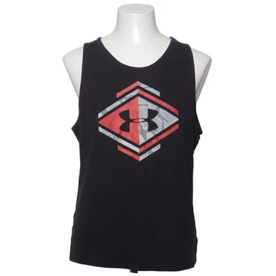 Under Armour, Tanktop, Größe: L, model: heatgear, Schwarz/Rot/Grau #f8n - Bild 1 von 4