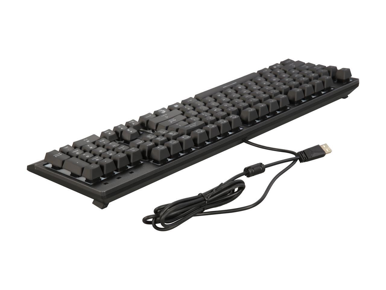 MSI Vigor GK30 Gaming Keyboard - Mechanical Membrane Switches, 6-Zone RGB, Water