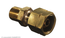 LPG G-AC03 ADAPTOR 3/8LHF X 1/4MBSP STRAIGHT