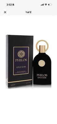 PHILOS Opus Noir Eau de Parfum Spray 3.4 fl oz Regular Size Fragrance