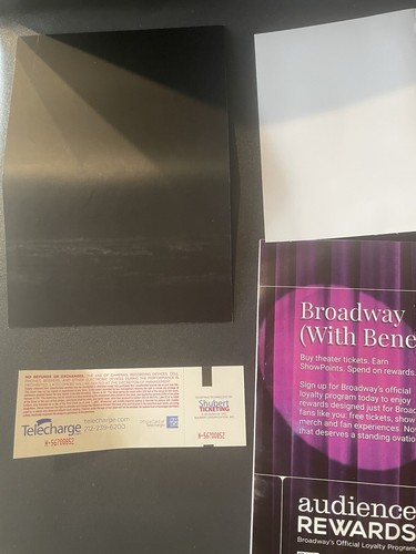 Operation Mincemeat Opening 20.03.25 Night NYC BW PB, BM, Invites, Ticket Rare - Bild 11 von 13