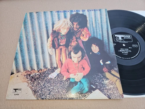 JIMI HENDRIX -BAND OF GYPSYS -1970 1st Uk A1/B1 TRACK LP-RARE W/D PUPPET SLV!-Ex