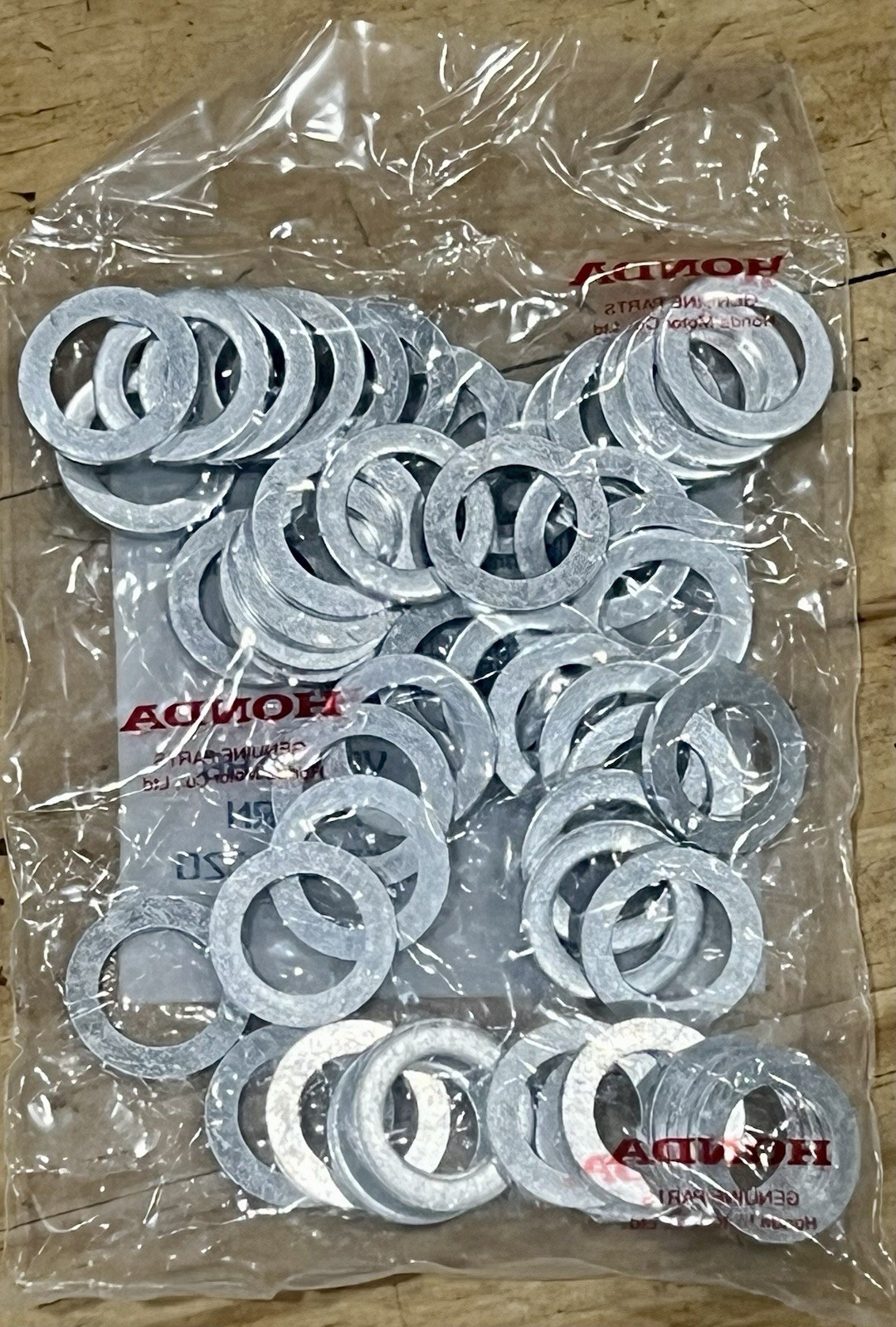 50 x Genuine Honda 14mm Oil Drain Plug Crush Washers MTF 94109-14000 NEW
