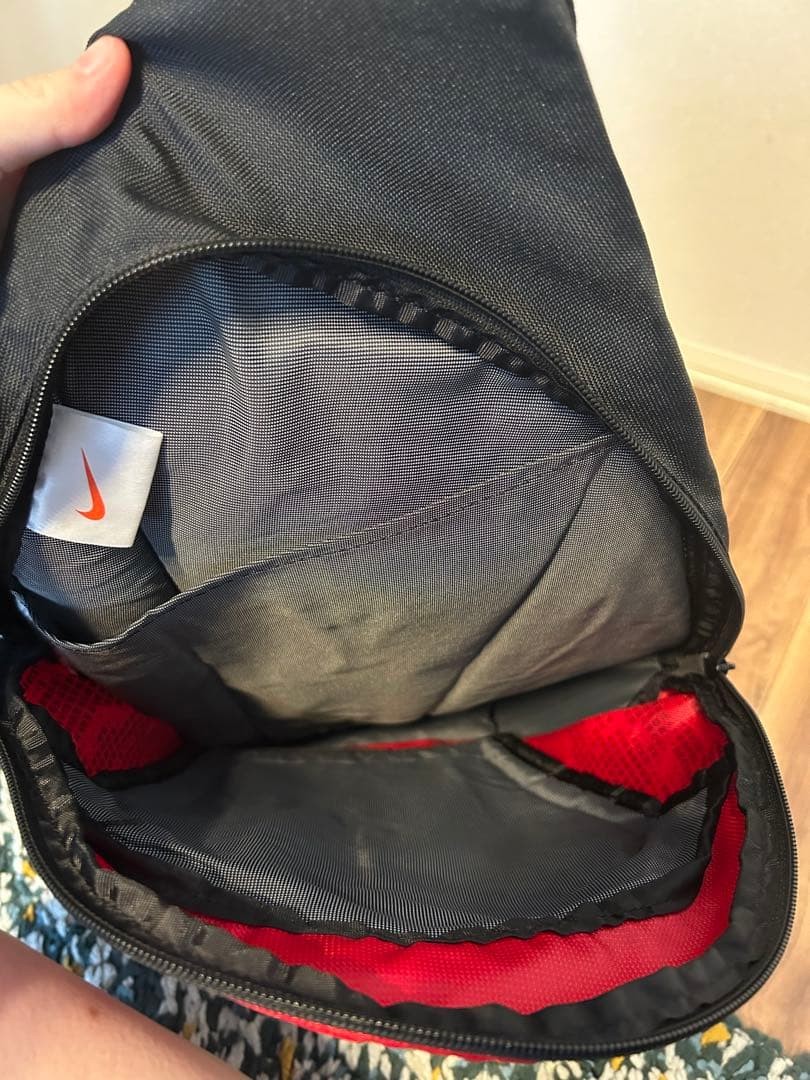 Import duty included  Nike 90s One Shoulder Bag Classic Nylon Black  Lightweight