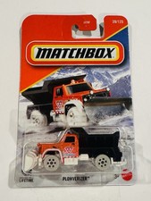 New 2026 Matchbox Plowverizer 39126 Orange Snow Plow