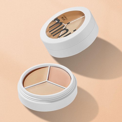 Three-color concealer For spots, acne, dark eyes, circles dark P4A1 Z8D6 - Picture 6 of 12