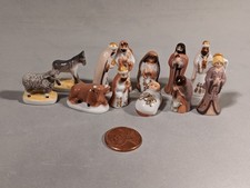 Nativity Scene French Porcelain  Feves