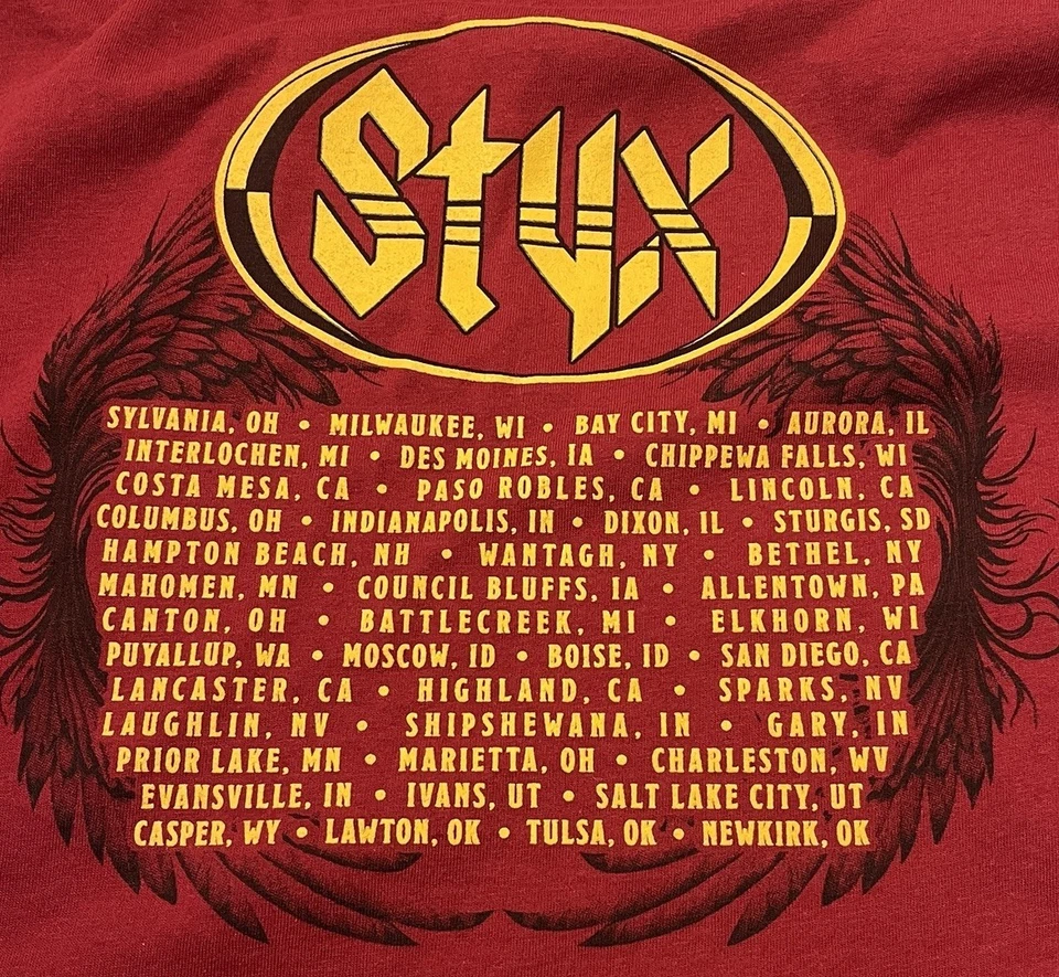 Camiseta Ideal T By Next Level tamanho XL manga curta Styx gráfica frontal - Imagem 3 de 4